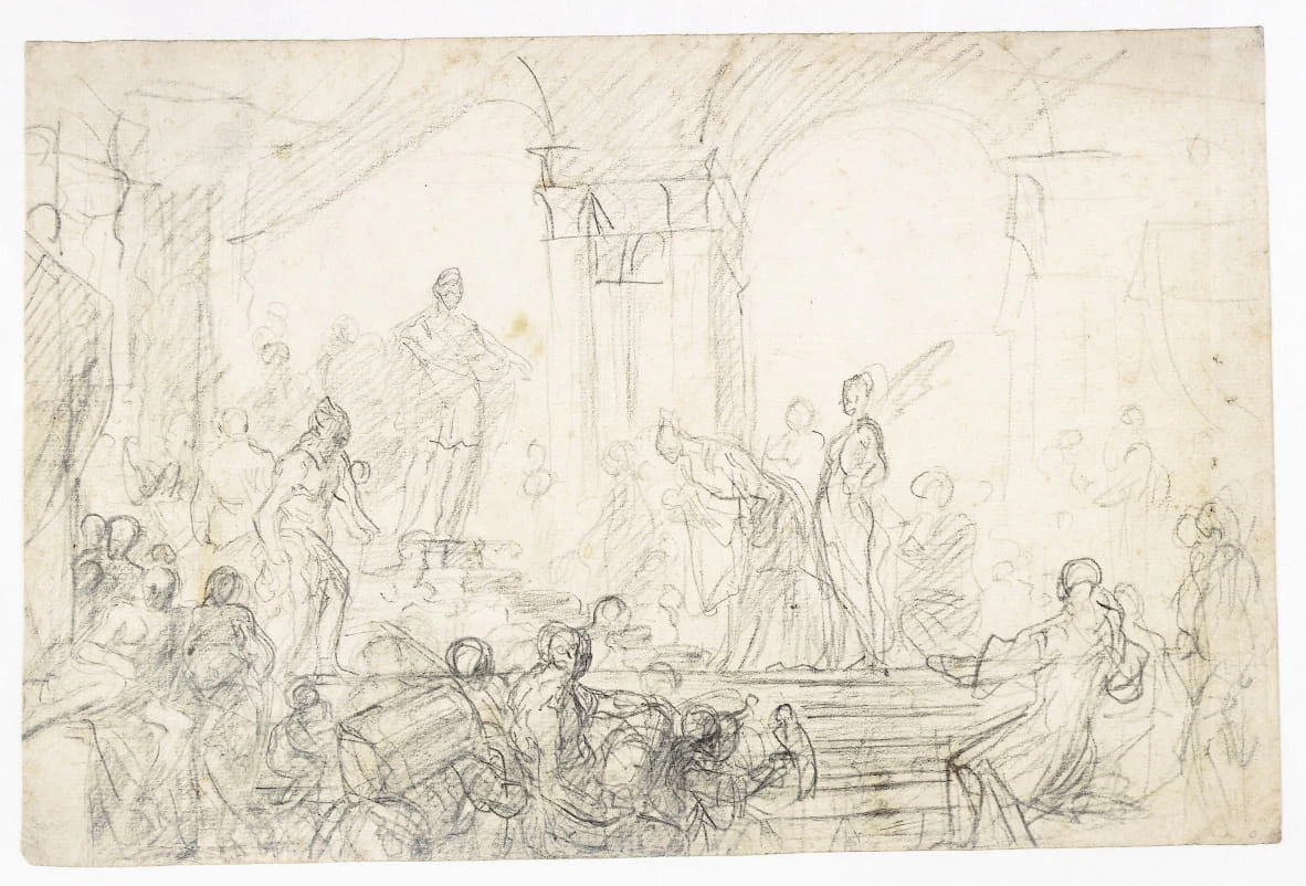 Studio di re Salomone e la regina Saba - Statens Museum for Kunst